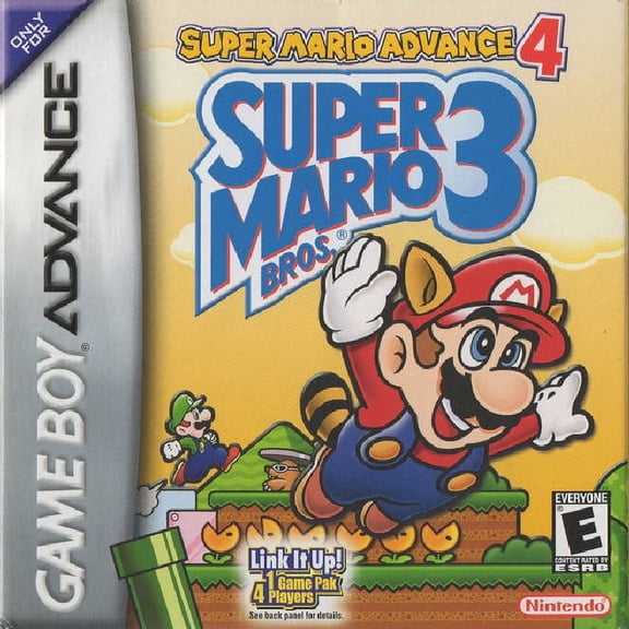 Restored Super Mario Advance 4: Super Mario Bros. 3 (Game Boy Advance, 2003) (Refurbished)
