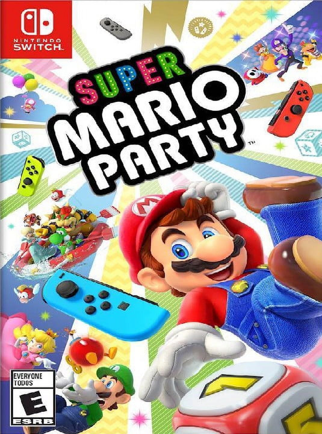 Super Mario Party (Nintendo Switch, 2018) Video Game, Nintendo, Physical/Nintendo Switch, Platformer, Adventure, Multiplayer, Strategy, Party Game, Parental Controls, 4 Offline Players