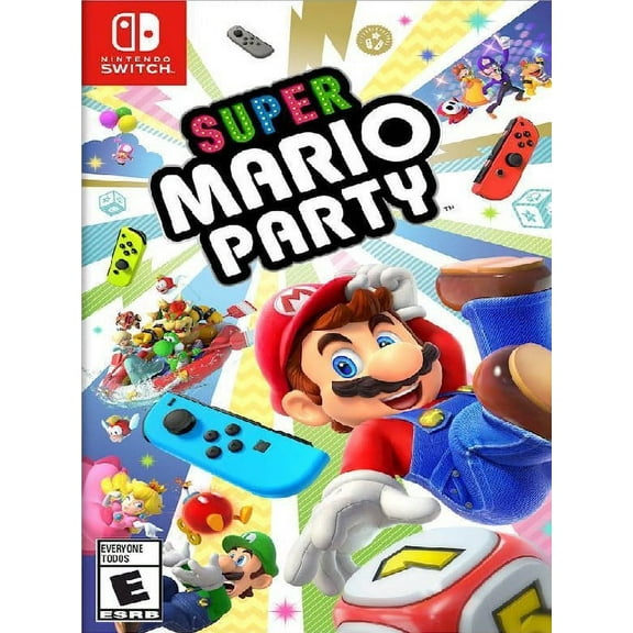 Restored Super Mario Party (Nintendo Switch, 2018) Video Game (Refurbished)