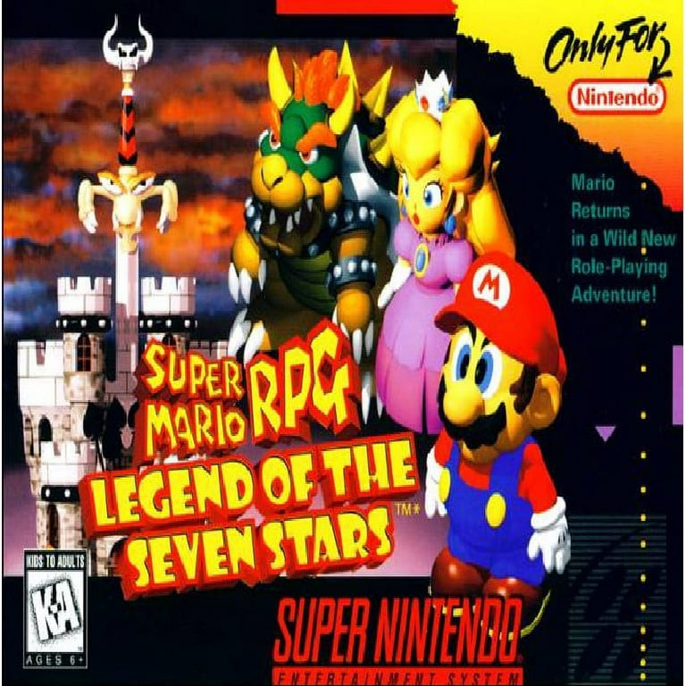 Restored Super Mario RPG: Legend of the Seven Stars (Super