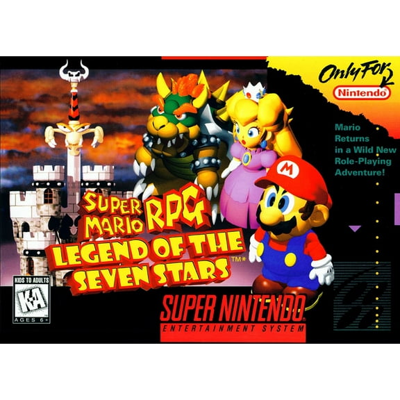 Restored Super Mario RPG | Nintendo SNES (Refurbished)