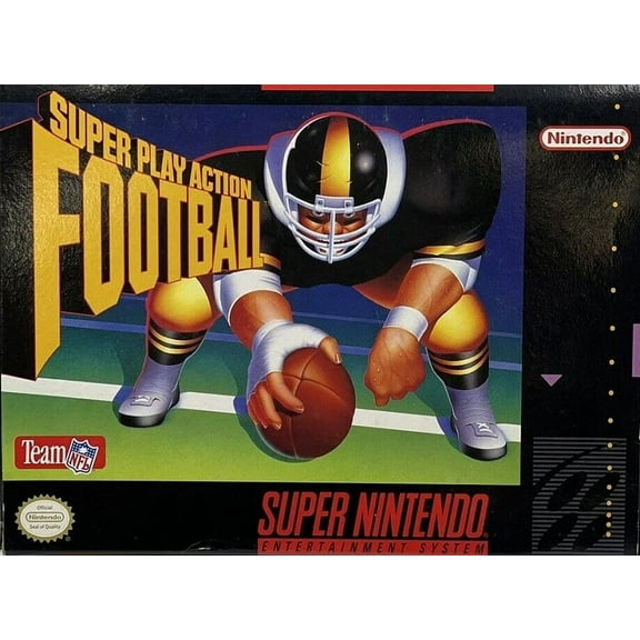 Restored Super Play Action Football (Super Nintendo, 1992) (Refurbished)
