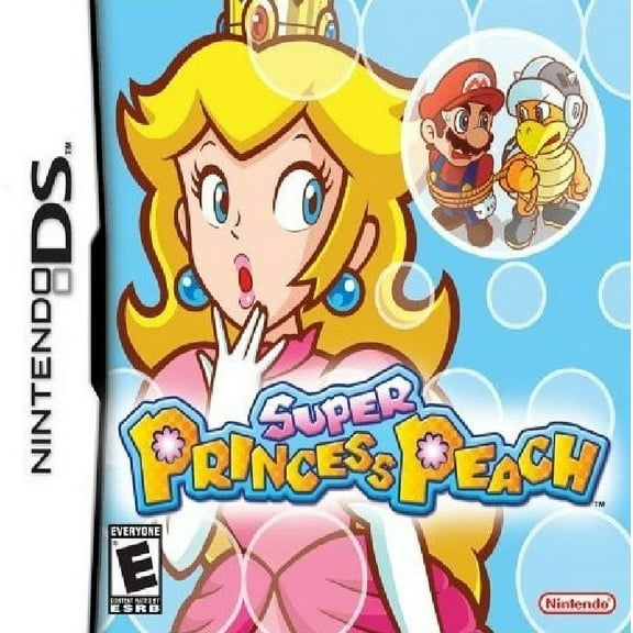 Restored Super Princess Peach (Nintendo DS, 2006) Adventure Game (Refurbished)