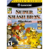 Restored Super Smash Bros. Melee (Nintendo GameCube, 2001) Fighting Game (Refurbished)