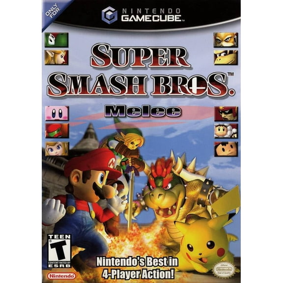Restored Super Smash Bros Melee | Nintendo GameCube (Refurbished)