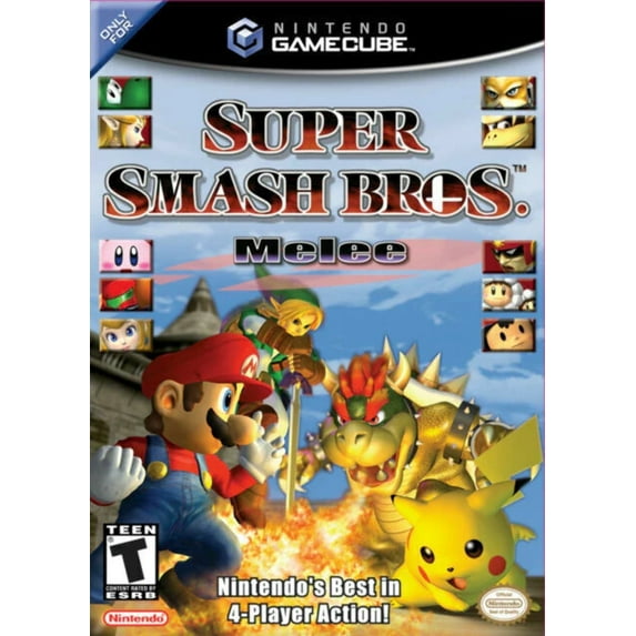 Restored Super Smash Bros. Melee Nintendo Gamecube (Refurbished)