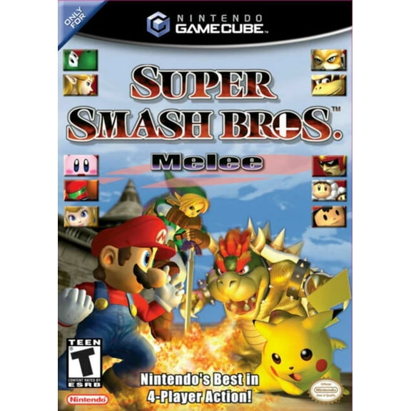 Restored Super Smash Bros. Melee Nintendo Gamecube (Refurbished)