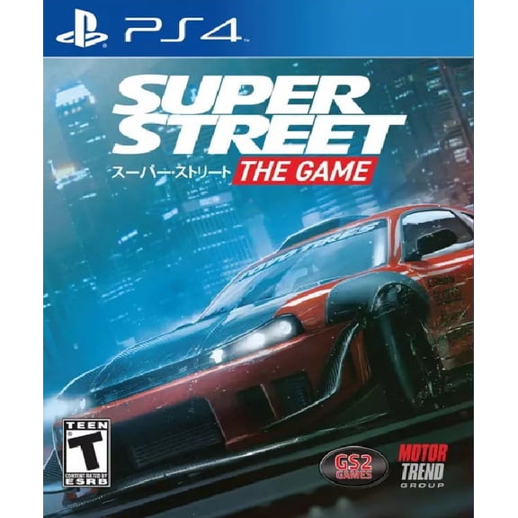 Restored Super Street The Game (Sony Playstation 4, 2019) (Refurbished)