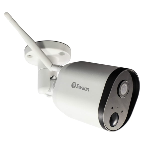 Restored Swann SWWHD-OUTCAM-US Wi-Fi Outdoor Security Camera, 1080P (Refurbished)