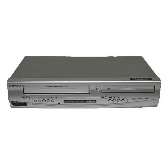 Restored Sylvania DVC840 4 Head DVD VCR VHS Combo Player - w/ Original Remote, Manual, A/V Cables & HDMI Converter (Refurbished)