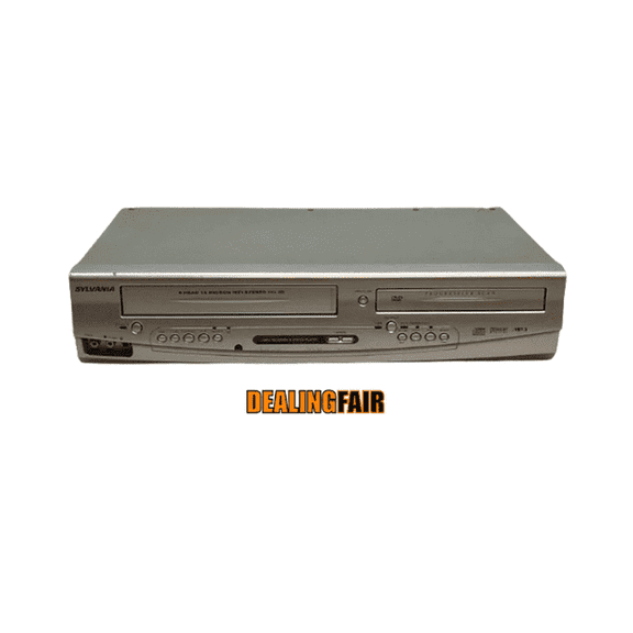 Restored Sylvania DVC865 DVD VCR Combo Player - w/ Original Remote, Manual, & A/V Cables (Refurbished)
