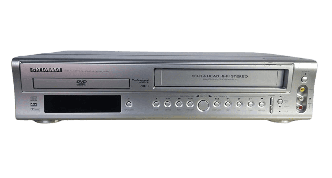 Restored Sylvania SSD800 DVD/VCR Combo with Remote, Manual, and Cables ...