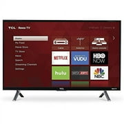 Restored TCL 43" Class 4K (2160P) Roku Smart LED TV (43S405) (Refurbished)