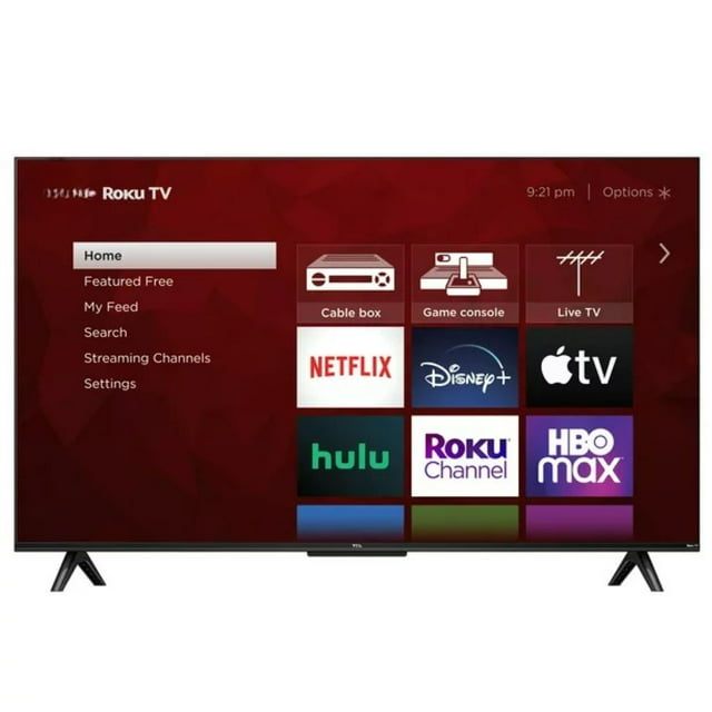 Restored TCL 43" Class 4K (2160p) Smart LED TV (43S451) (Refurbished