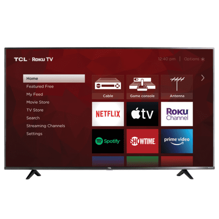 Restored TCL 55" Class 4K (2160p) Smart LED TV (55S433) (Refurbished)