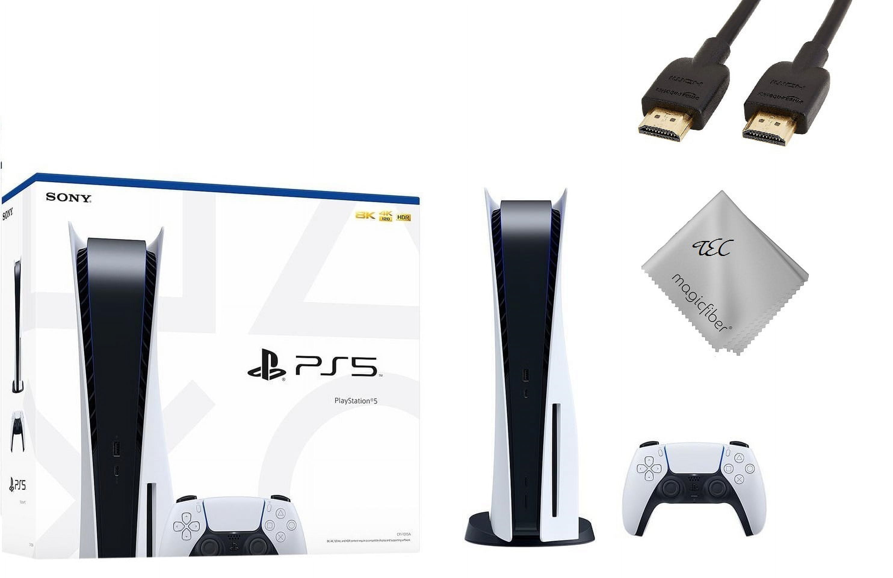 Restored TEC Sony PlayStation_PS5 Gaming Console (Disc