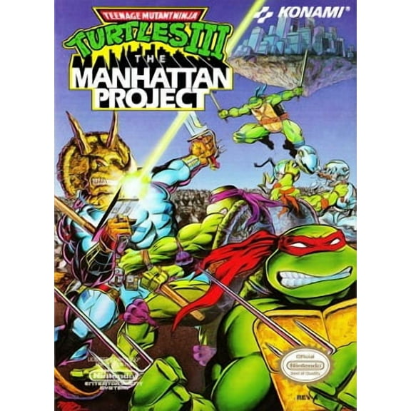 Restored TMNT III: The Manhattan Project | Nintendo NES (Refurbished)