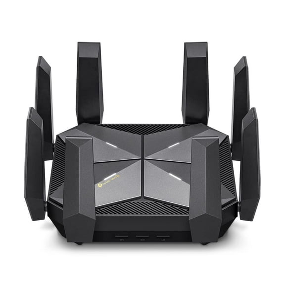 Restored TP-Link AXE16000 Quad-Band WiFi 6E Router (Archer AXE300) Dual 10Gb Ports Wireless Internet (Refurbished)