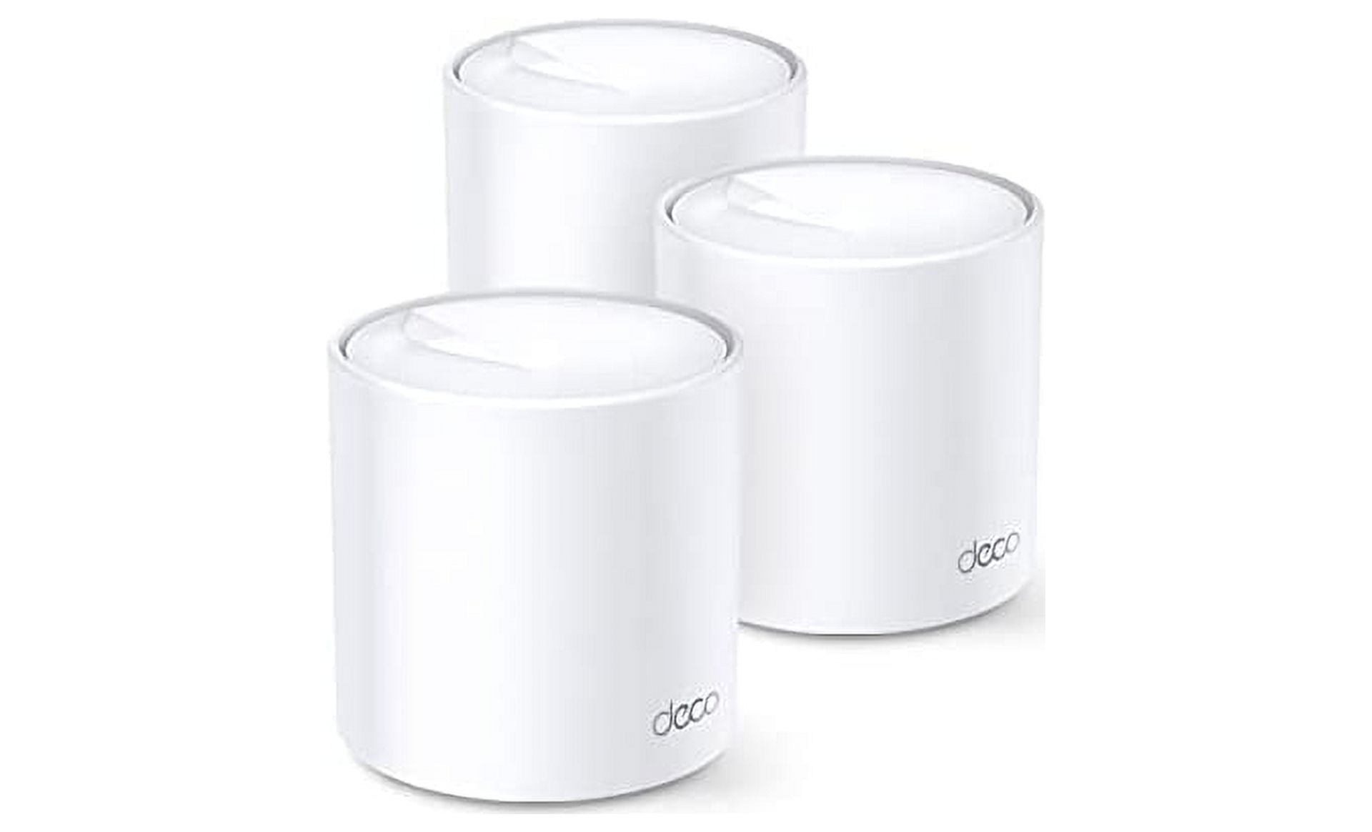 Restored TP-Link Deco X4300 Pro Whole Home Mesh Wi-Fi 6 System 3-Pack Speeds Up To 4,300 MBPS (White) (Refurbished)