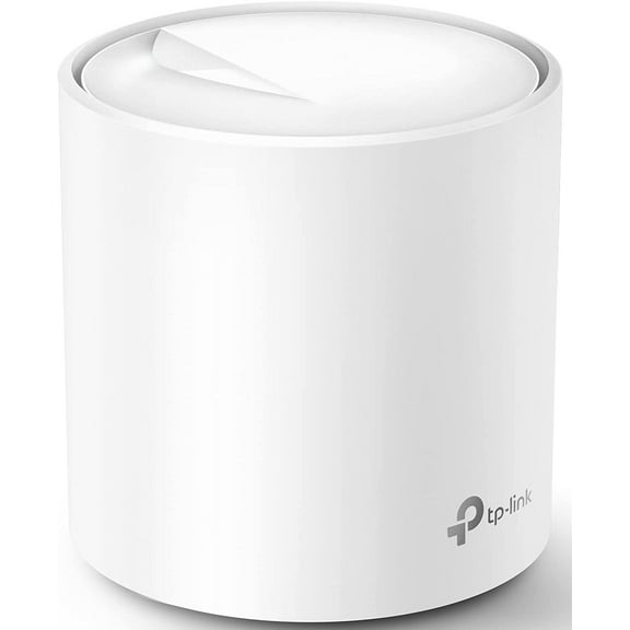 Restored TP-Link Deco X60 AX3000 Whole Home Mesh WiFi 6 System 1 Pack White TPLink (Refurbished)