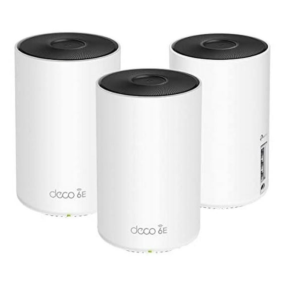 Restored TP-Link Deco XE5300 Wi-Fi 6E Tri-Band Whole-Home Mesh Wi-Fi System, 3-Pack (Refurbished)