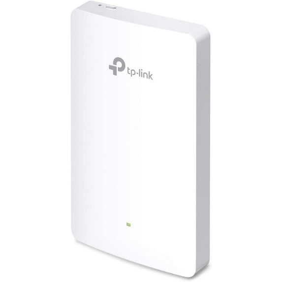 Restored TP-Link EAP225-Wall V2 Omada AC1200 In-Wall Wireless Access Point 3×10/100Mbps Ports MU-MIMO & Beamforming White (Refurbished)