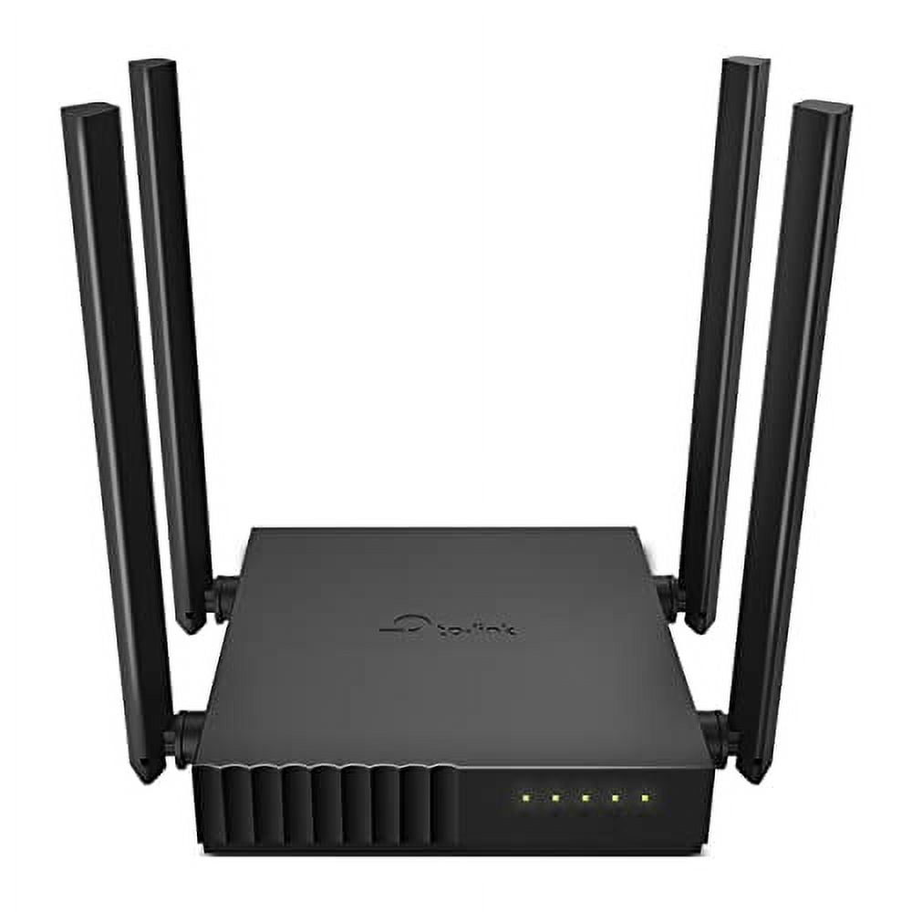 Restored TP-Link Archer C54 , AC1200 MU-MIMO Dual-Band WiFi Router, Works with All Home Internet Providers Black (Refurbished)