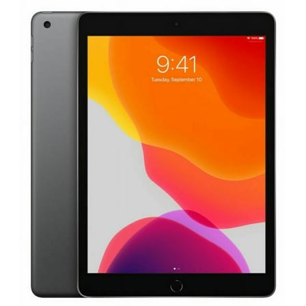 Restored Tablet iPad 7th Generation 10.2" Apple A10 QuadCore 3GB RAM 32GB Storage Wifi (Refurbished)