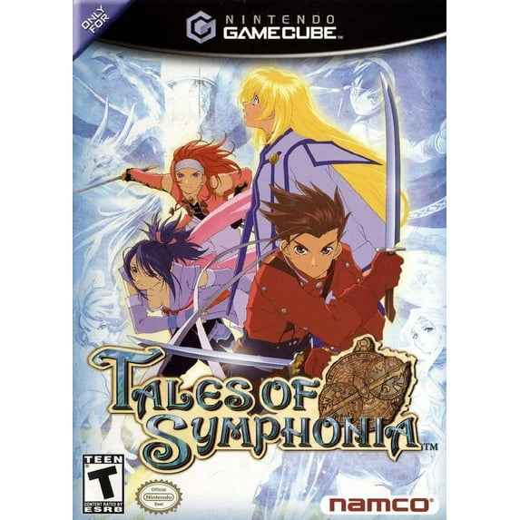 Restored Tales of Symphonia (Nintendo GameCube, 2004) RPG Game (Refurbished)