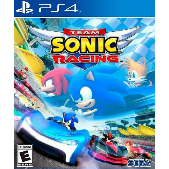 Restored Team Sonic Racing (Sony PlayStation 4, 2019) Video Game (Refurbished)