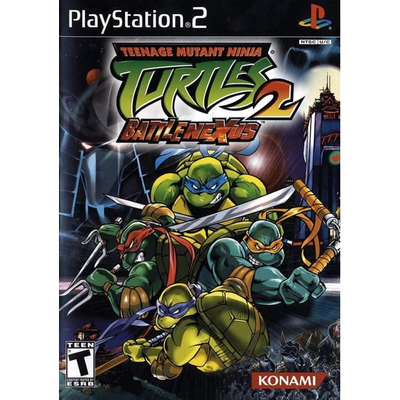 Restored Teenage Mutant Ninja Turtles 2: Battle Nexus | PlayStation 2 (Refurbished)