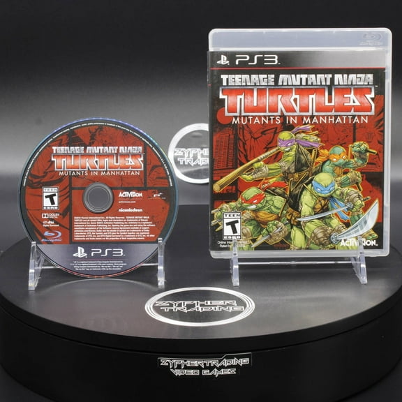 Restored Teenage Mutant Ninja Turtles: Mutants in Manhattan Sony PlayStation 3 PS3 2016 (Refurbished)
