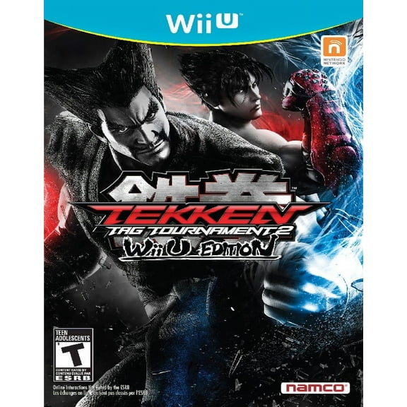 Restored Tekken Tag Tournament 2 (Nintendo Wii U, 2012) Fighting Game (Refurbished)
