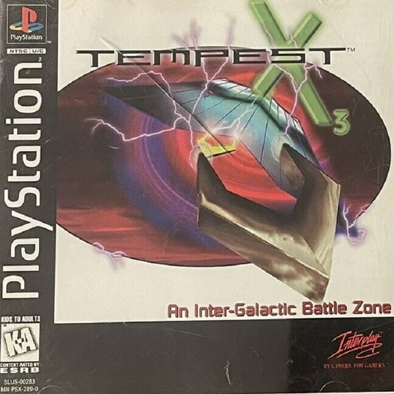 Restored Tempest X3: An Inter-Galactic Battle Zone (Sony PlayStation 1, 1996) (Refurbished)