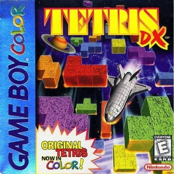 Restored Tetris DX (Nintendo Game Boy Color)