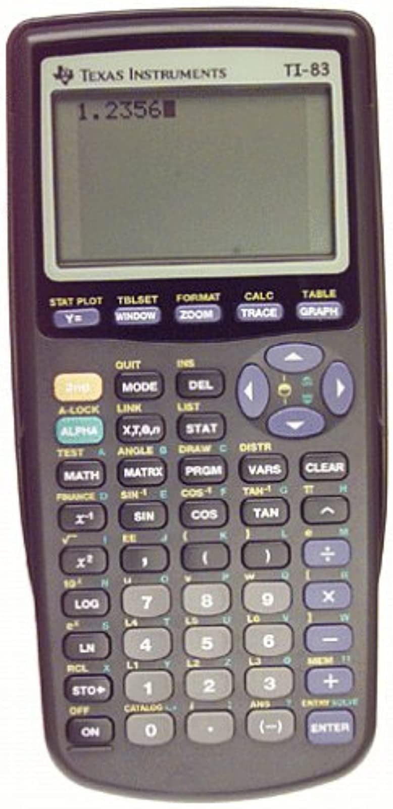 Restored Texas Instruments TI-83 Graphing Calculator Handheld TI83