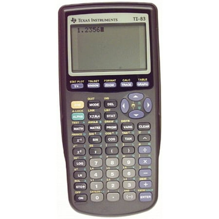 Restored Texas Instruments TI-83 Graphing Calculator Handheld TI83 (Refurbished)
