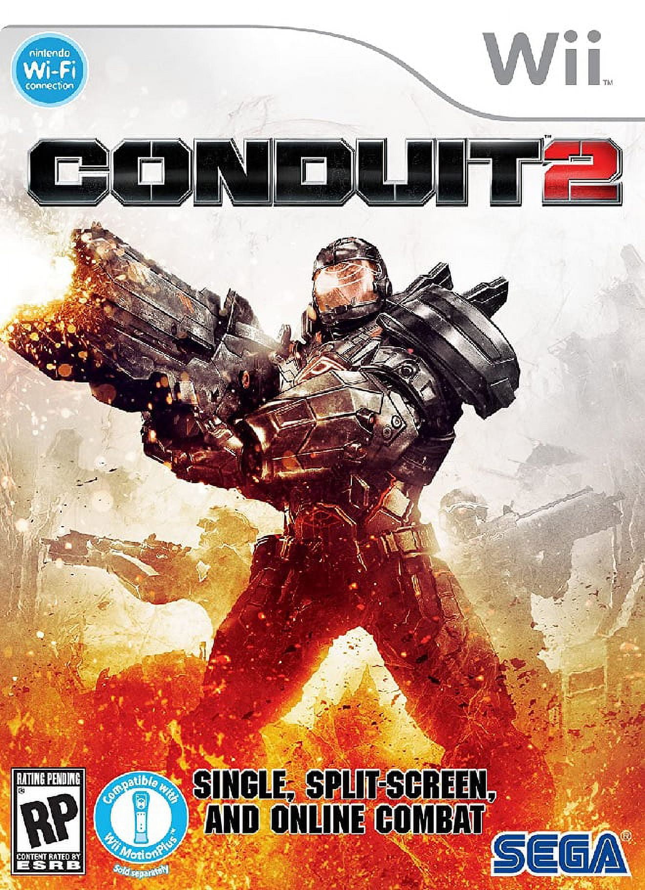 Restored The Conduit 2 (Nintendo Wii, 2011) Shooter Game