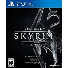 Restored The Elder Scrolls V: Skyrim Special Edition by Bethesda Softworks, Physical, for PlayStation 4, Role-Playing, Parental Controls, Video Game