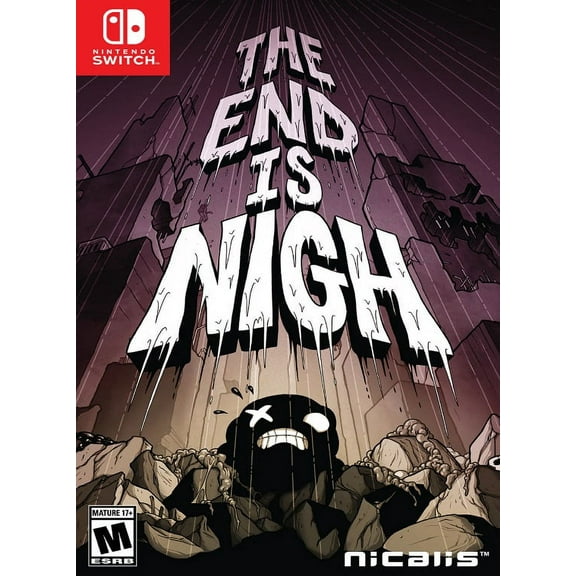 Restored The End Is Nigh (Nintendo Switch, 2017) Adventure Game (Refurbished)