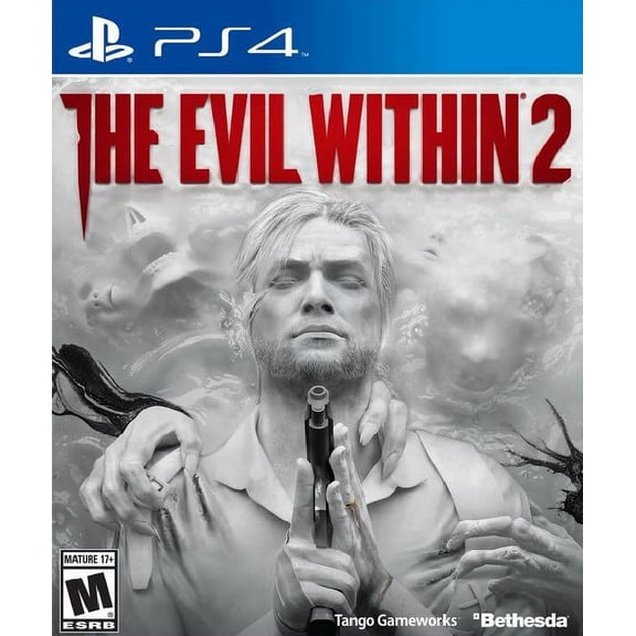 Restored The Evil Within, Physical/ 2 PlayStation 4, Horror Action Adventure Shooter Video Game, Parental Controls