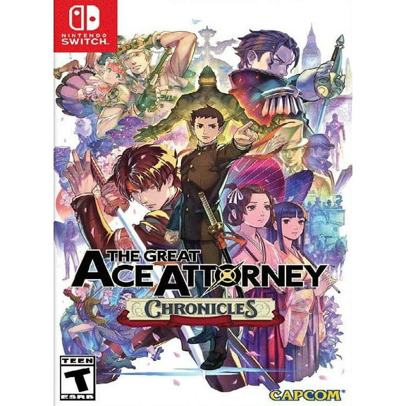 Restored The Great Ace Attorney Chronicles (Nintendo Switch, 2021) (Refurbished)