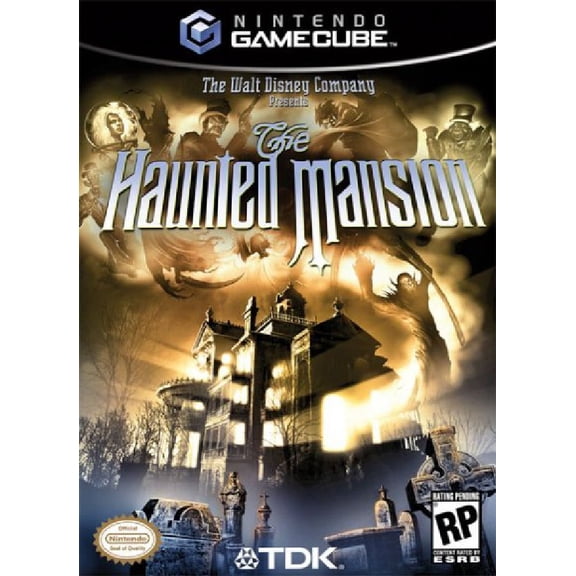 Restored The Haunted Mansion Nintendo/Physical, Action & Adventure, Parental Controls GameCube Video Game