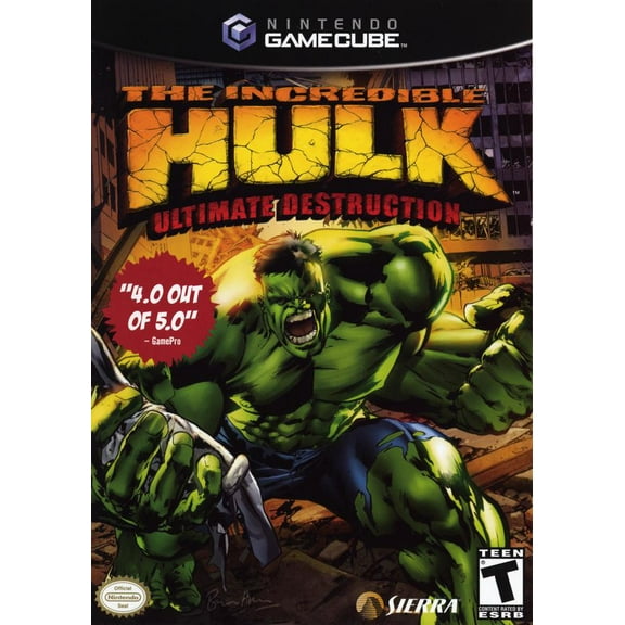 Restored The Incredible Hulk: Ultimate Destruction | Nintendo GameCube (Refurbished)