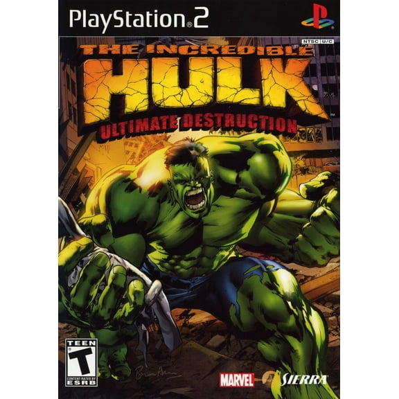 Restored The Incredible Hulk: Ultimate Destruction | PlayStation 2 (Refurbished)