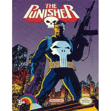 Restored The Punisher (Nintendo NES, 1990) Shooter Game (Refurbished)