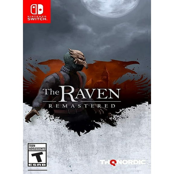 Restored The Raven Remastered (Nintendo Switch, 2019) Mystery Game (Refurbished)