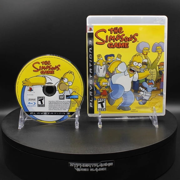 Restored The Simpsons Game Sony PlayStation 3 PS3 (Refurbished)