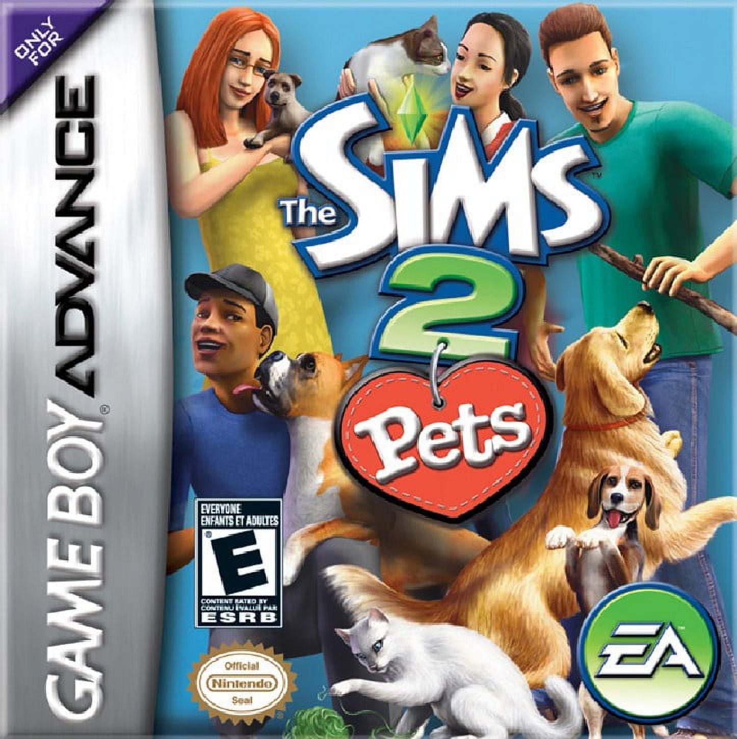 Restored The Sims 2: Pets (Nintendo GameBoy Advance, 2006) Video