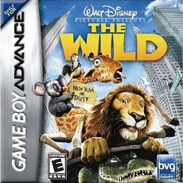 Restored The Wild (Nintendo GameBoy Advance, 2006) Disney Game